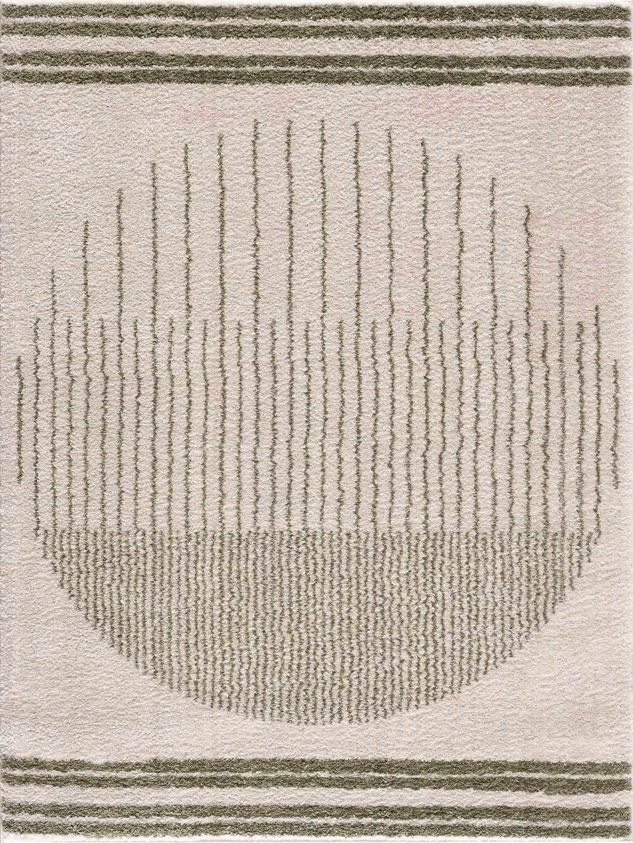Apichu Green Washable Area Rug by Boutique Rugs