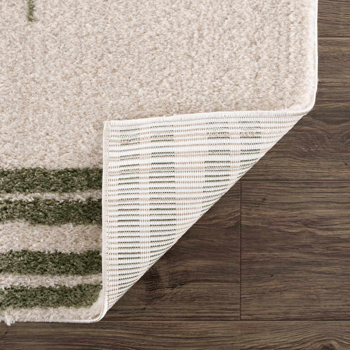 Apichu Green Washable Area Rug, photo 5 of 12