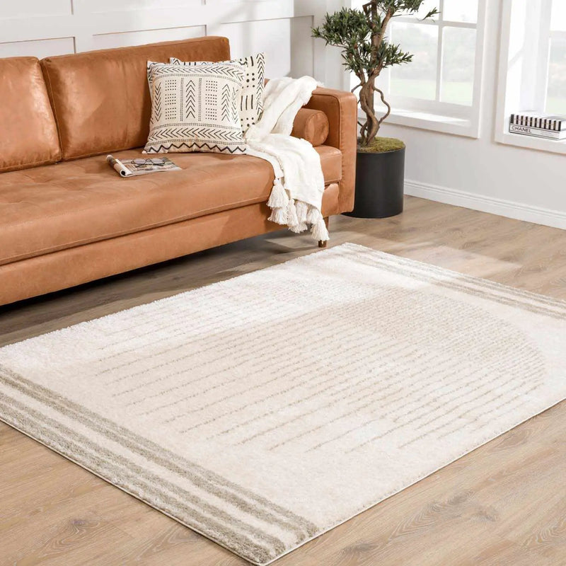 Apichu Gray Washable Area Rug by Boutique Rugs