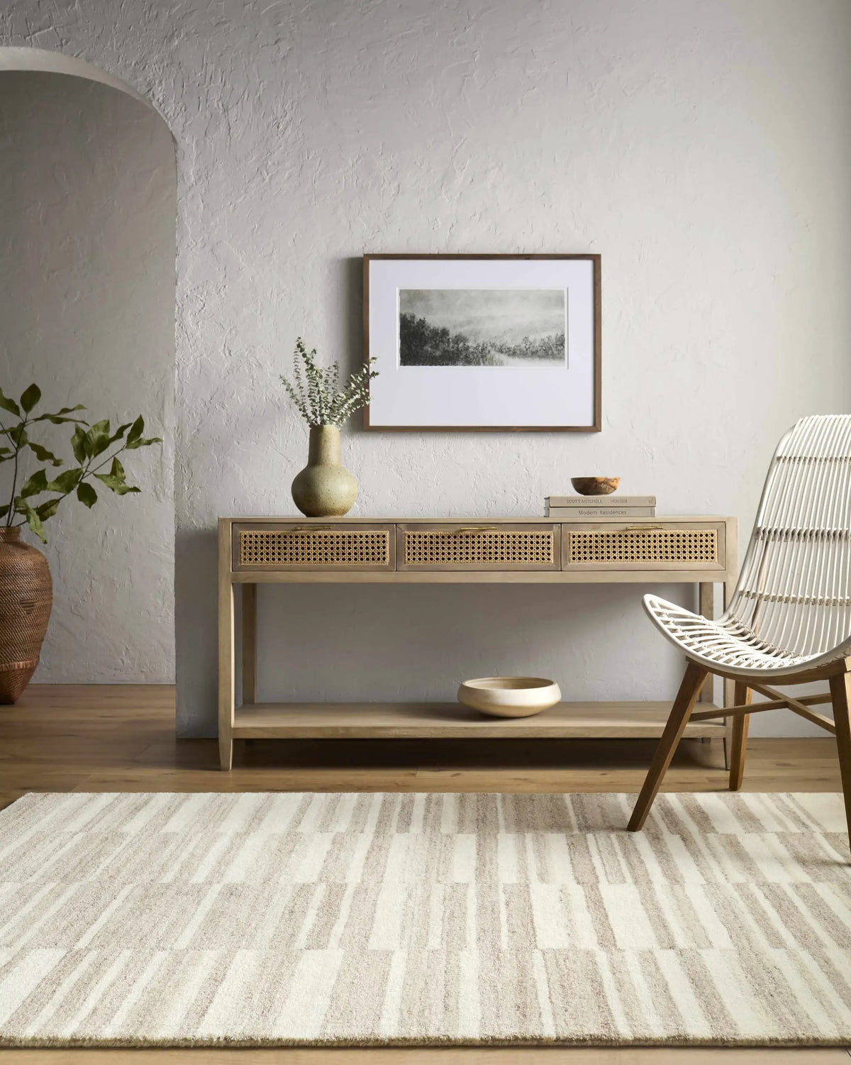 Max Handmade Becki Owens x LIVABLISS BOMX-2304 Area Rug, installed in a room 2