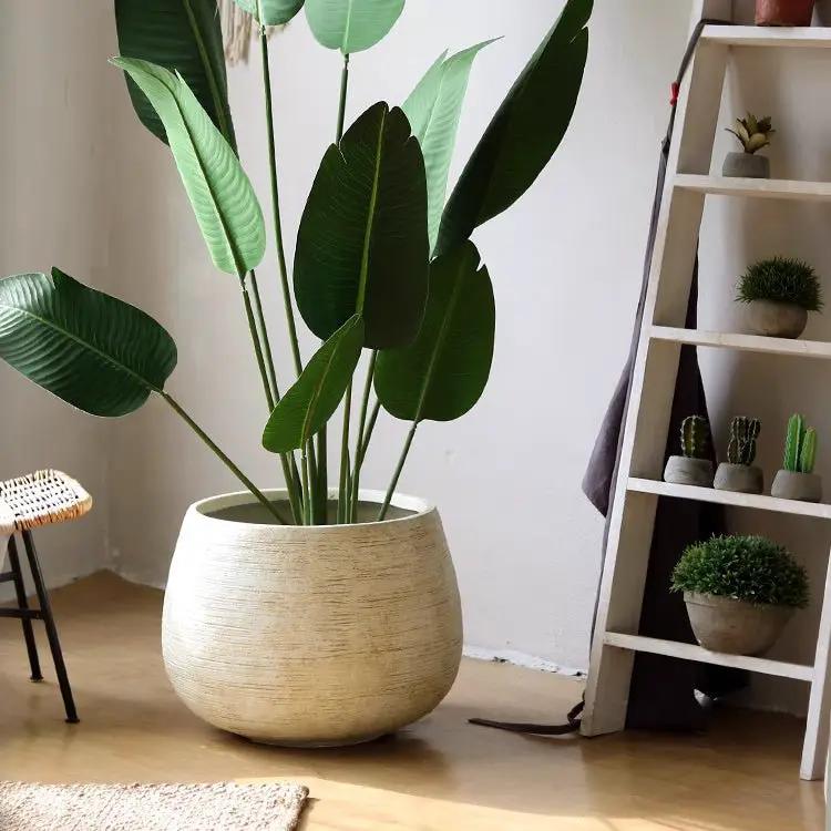 Rustic Globe Cement Planter by RusticReach