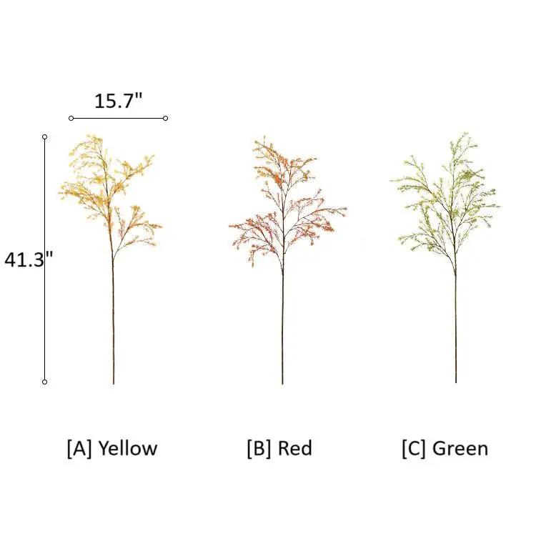 Lifelike Layered Leaf Spray 41" Tall by RusticReach