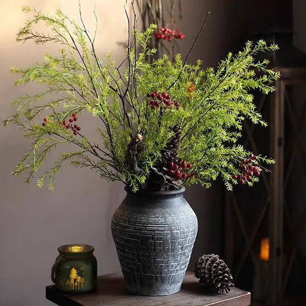 Lifelike Layered Leaf Spray 41" Tall by RusticReach