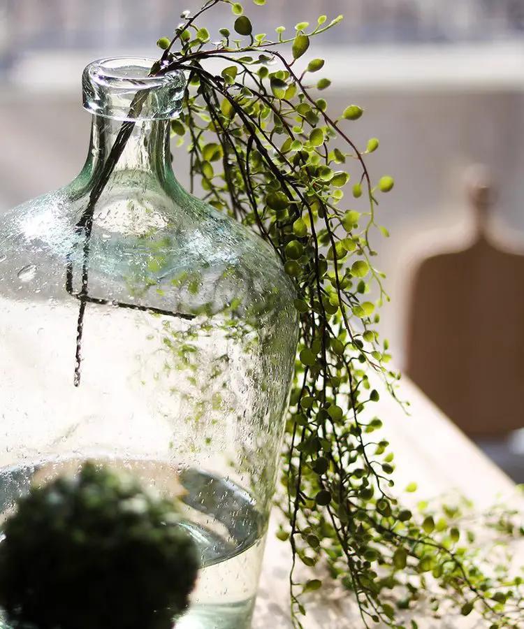 Hanging Faux Mini Leaf Garland 27.5" Long by RusticReach