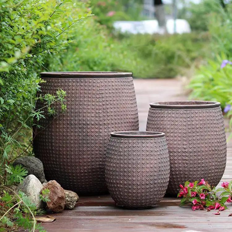 StoneNest Textured Planter by RusticReach