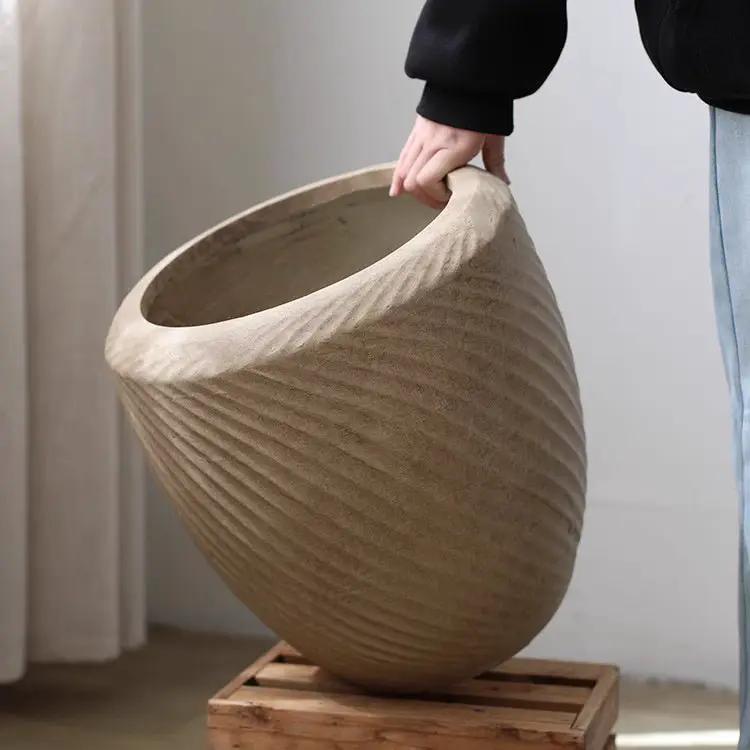 Comtemporary Swirl Planter by RusticReach