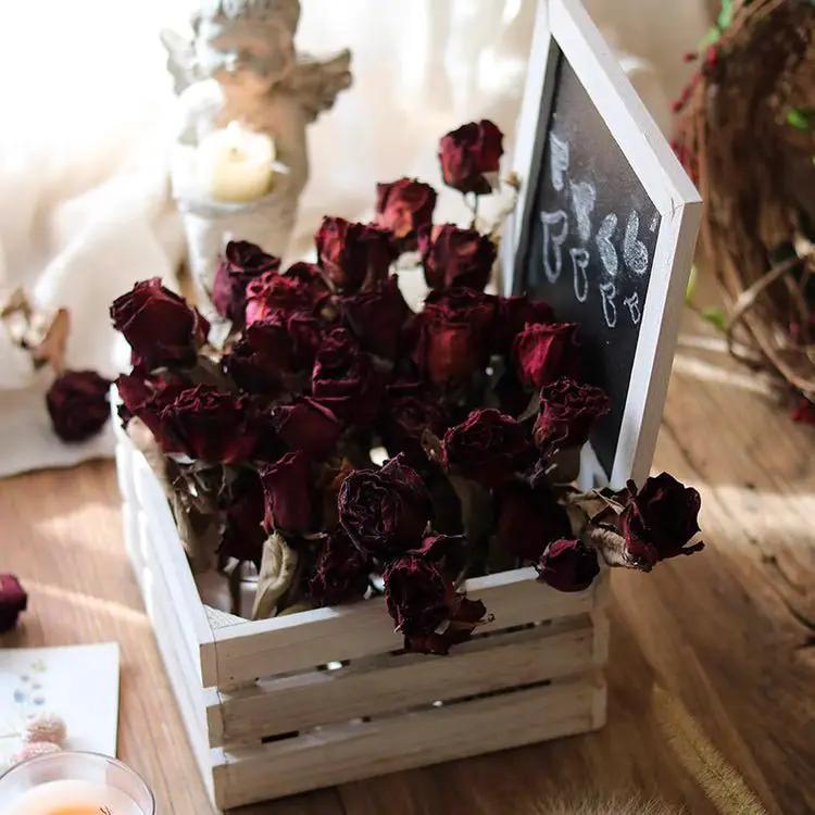 Rustic Wooden Storage Crate with Chalkboard Lid by RusticReach