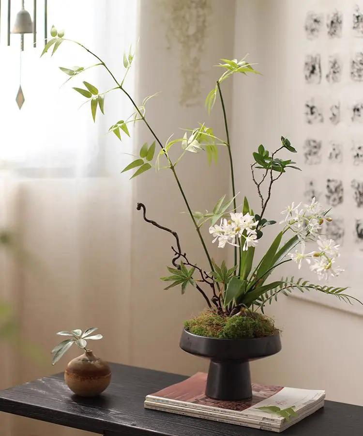 Artificial Whispering Bamboo Stem 31" Tall by RusticReach