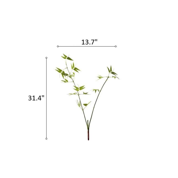 Artificial Whispering Bamboo Stem 31" Tall by RusticReach