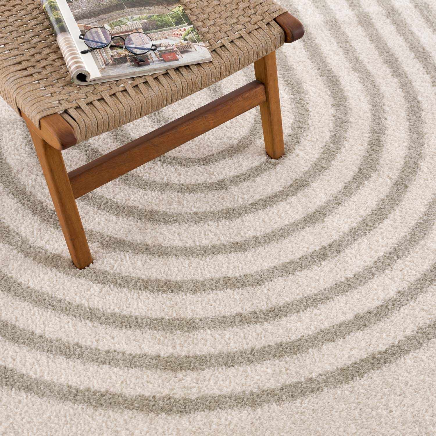 Yasuo Gray Washable Area Rug by Boutique Rugs