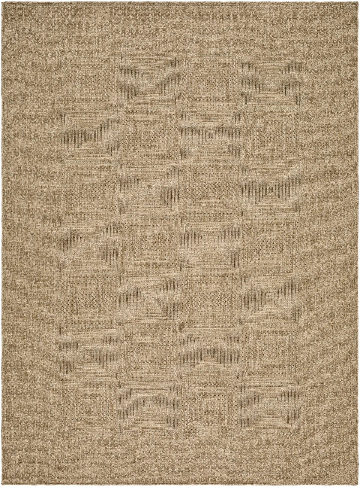 Anabia Brown Outdoor Area Rug