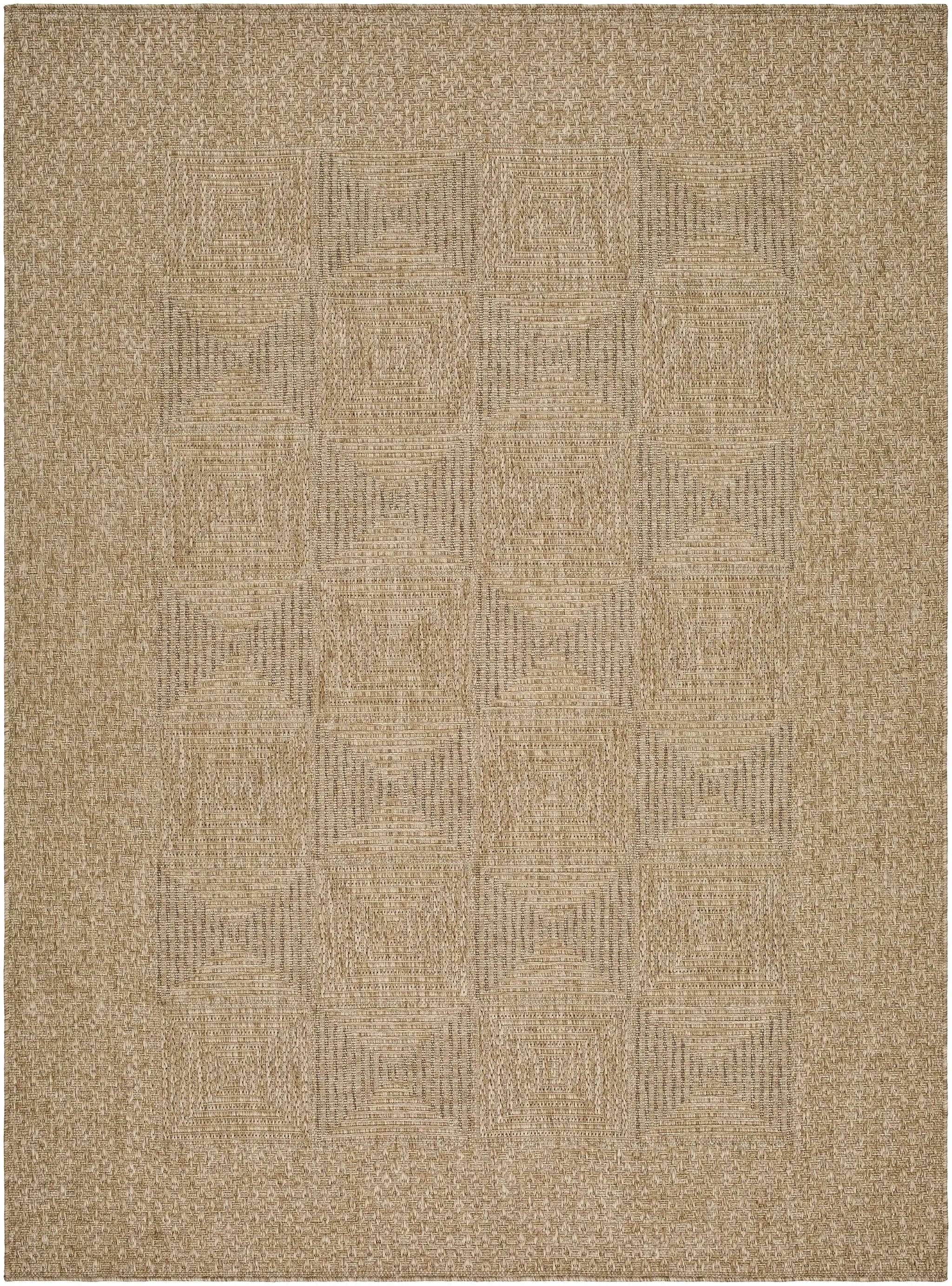 Anabia Brown Outdoor Area Rug by Boutique Rugs