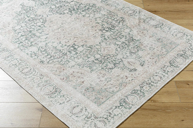 Yanis Vintage Flat Pile Washable Rug by Boutique Rugs