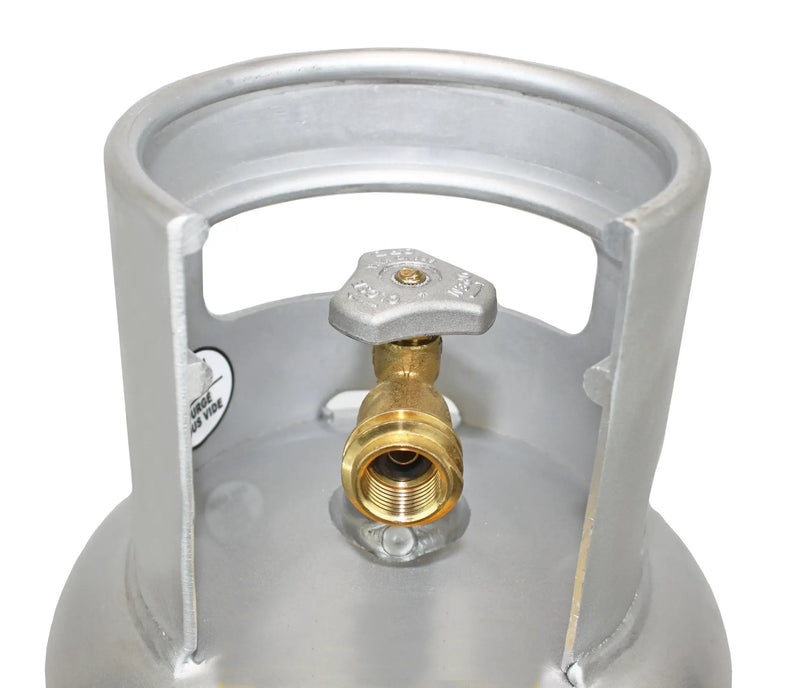 Flame King Lightweight 10lb Aluminum Propane Tank LP Cylinder with OPD by Flame King Products