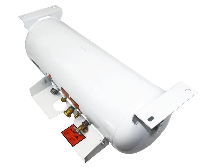 Flame King 16 Gal ASME RV Trailer Propane Cylinder Tank by Flame King Products