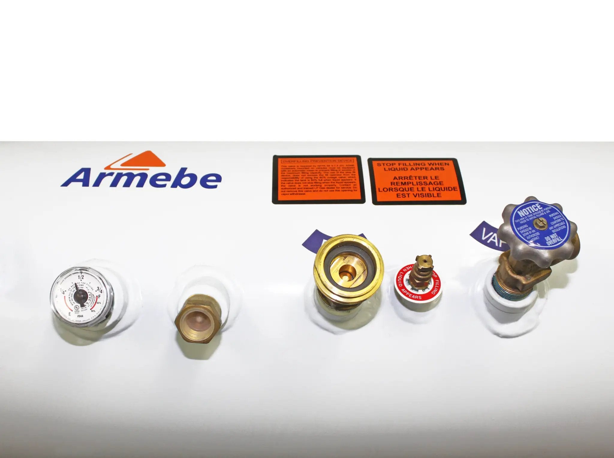 Flame King 16 Gal ASME RV Trailer Propane Cylinder Tank by Flame King Products
