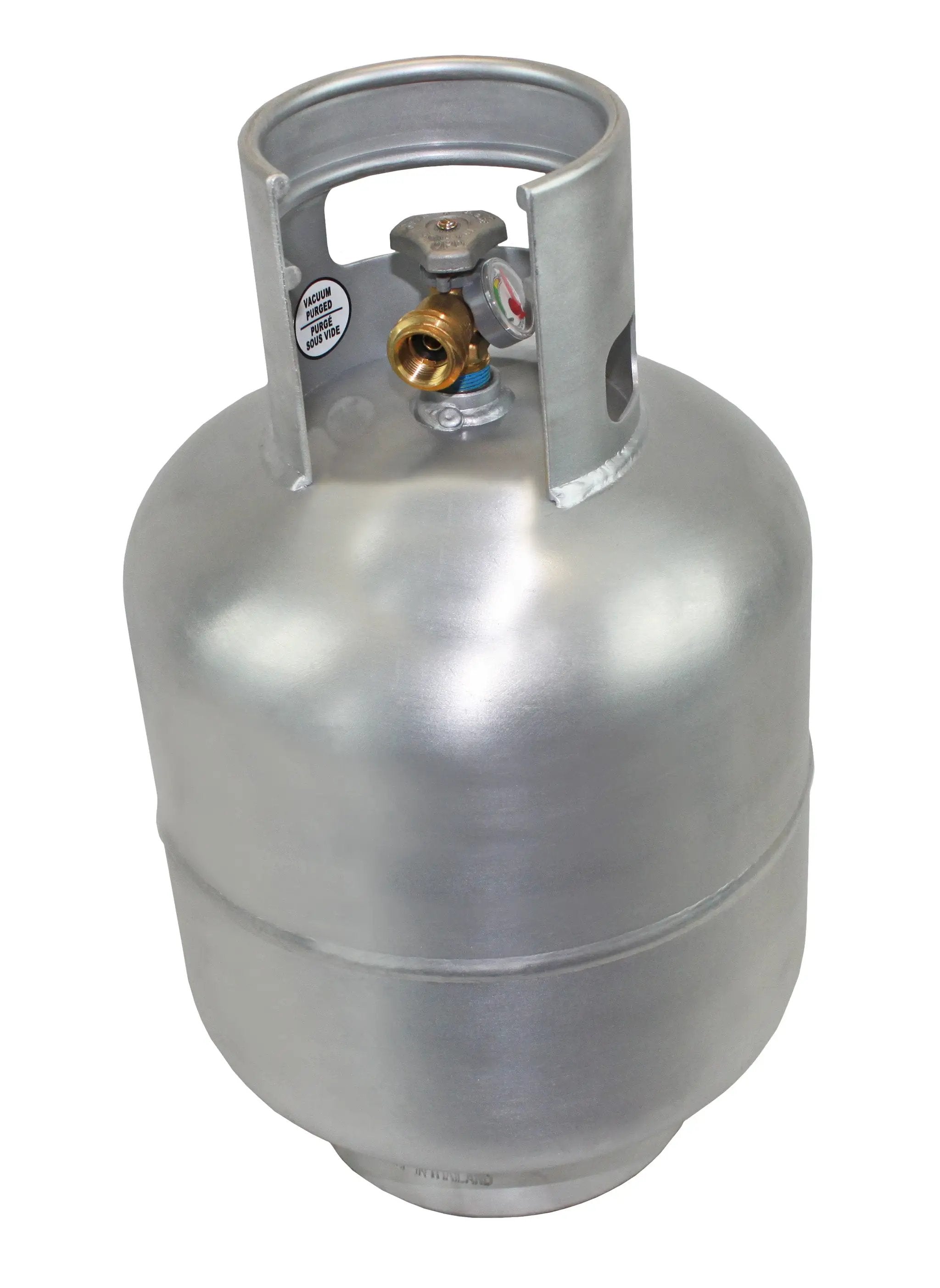 Flame King Lightweight 20lb Aluminum Propane Tank LP Cylinder with OPD & Gauge by Flame King Products