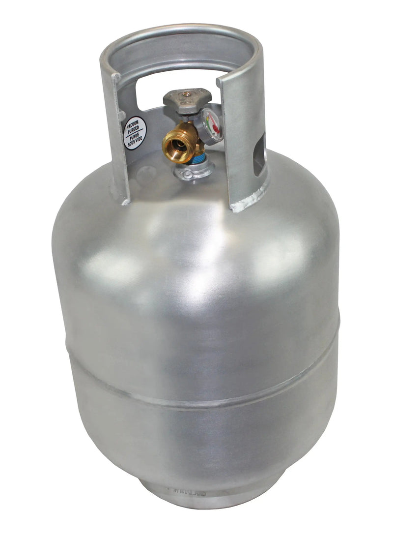 Flame King Lightweight 20lb Aluminum Propane Tank LP Cylinder with OPD & Gauge by Flame King Products