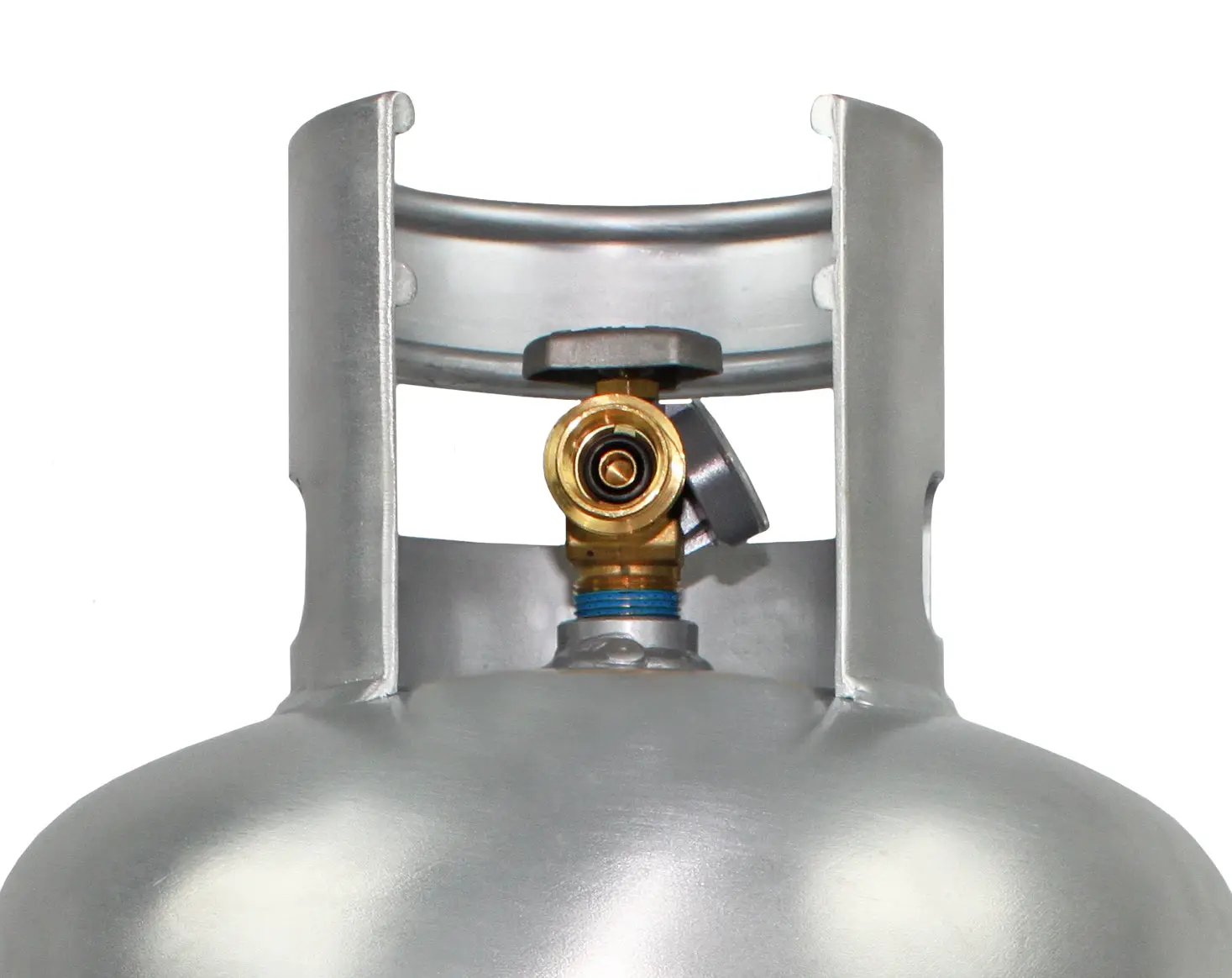 Flame King Lightweight 20lb Aluminum Propane Tank LP Cylinder with OPD & Gauge by Flame King Products
