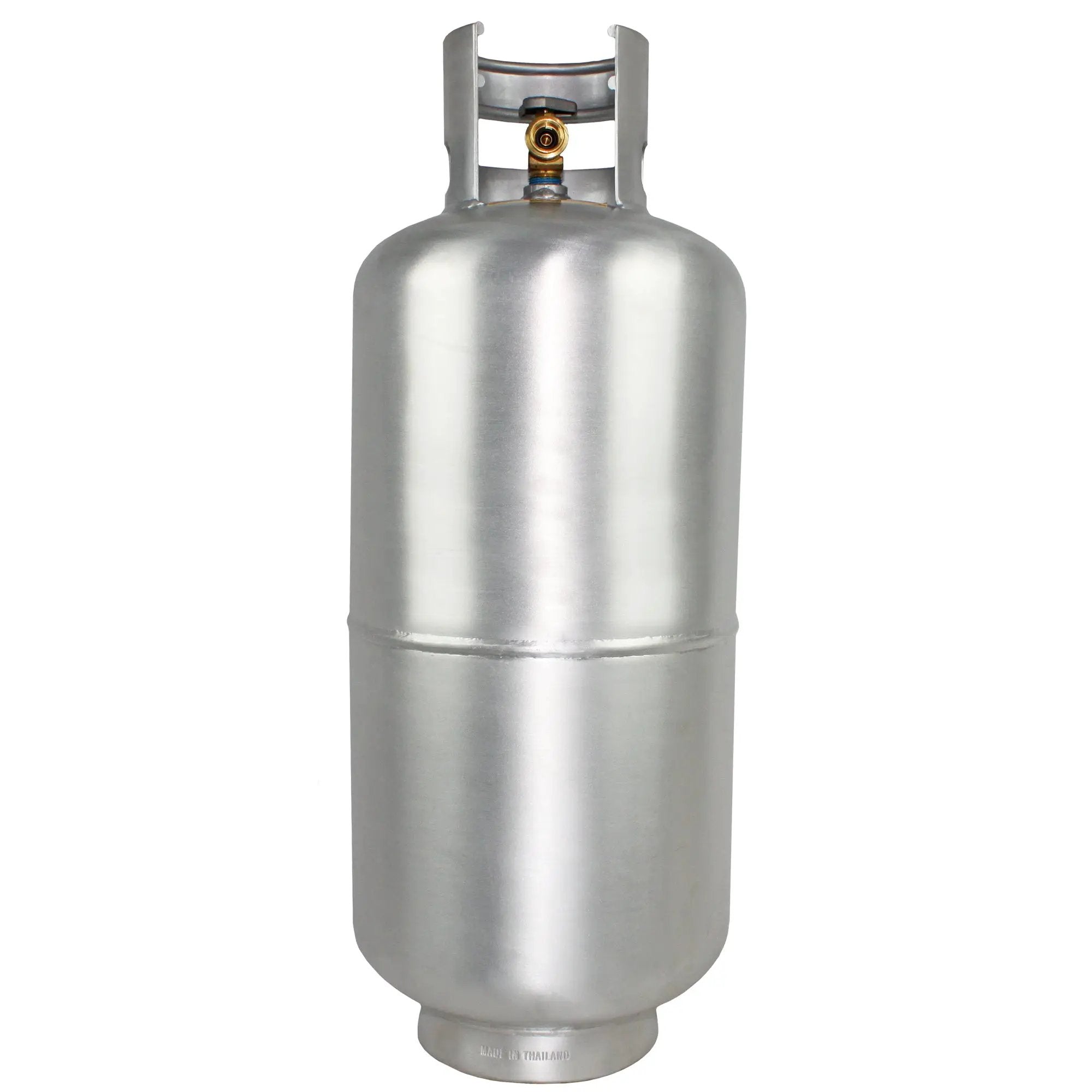 Flame King Lightweight Aluminum 40lb Propane Tank Cylinder Premium OPD Valve by Flame King Products