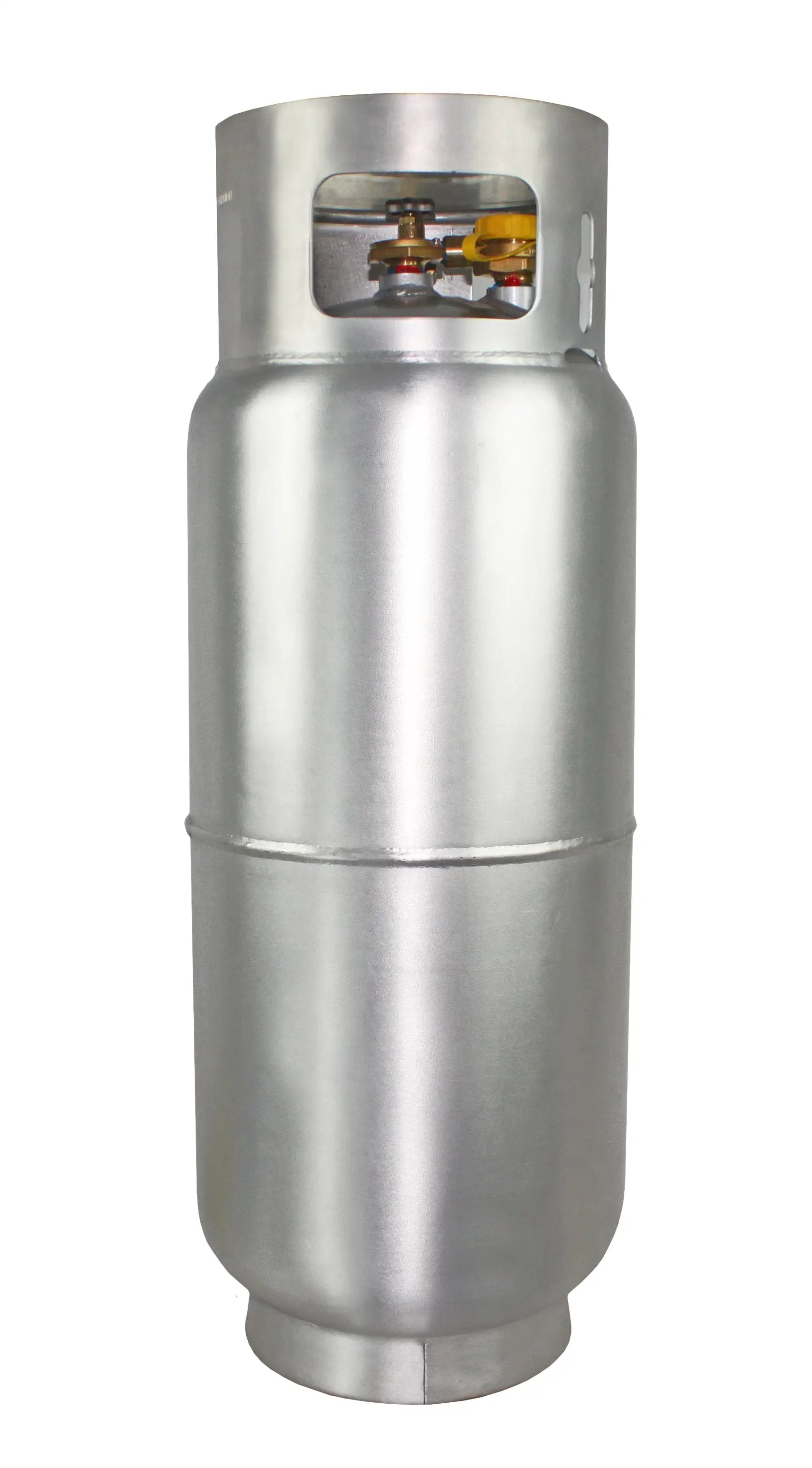 Flame King 43.5lb Aluminum Forklift Propane Tank Cylinder with Gauge by Flame King Products
