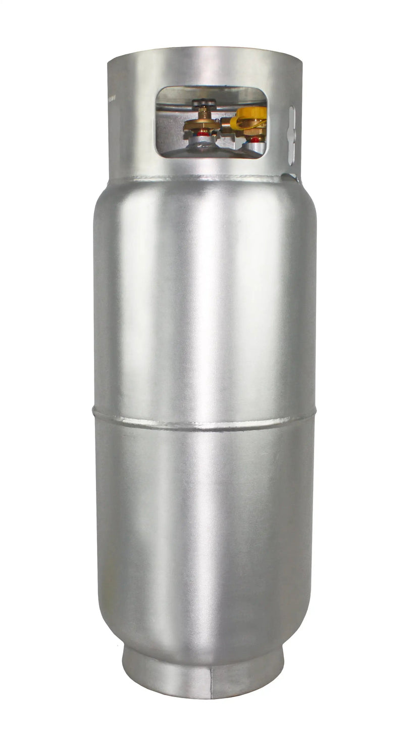 Flame King 43.5lb Aluminum Forklift Propane Tank Cylinder with Gauge by Flame King Products