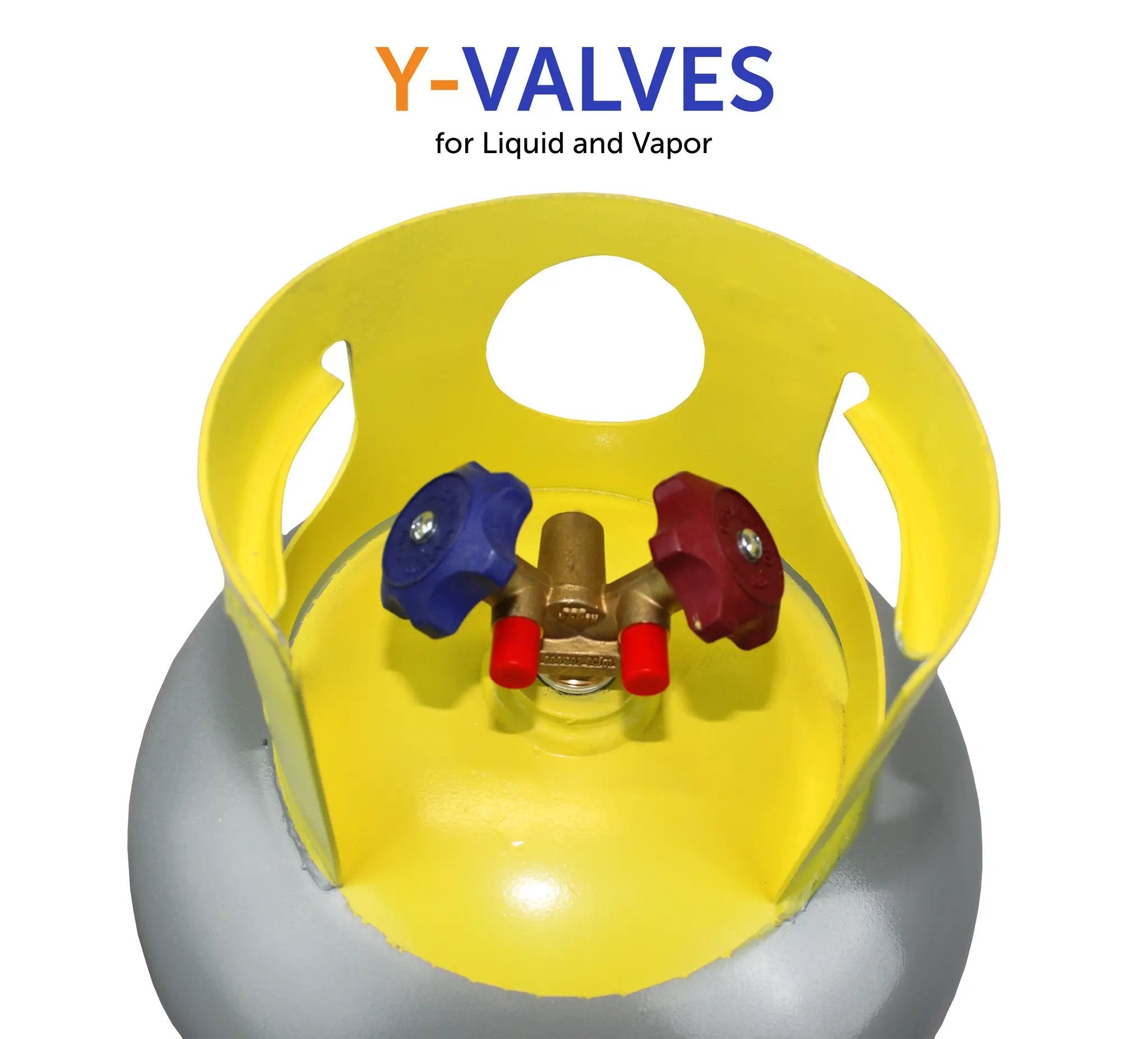 Flame King 50lb Refrigerant Recovery Cylinder Tank for A2L Refrigerants by Flame King Products