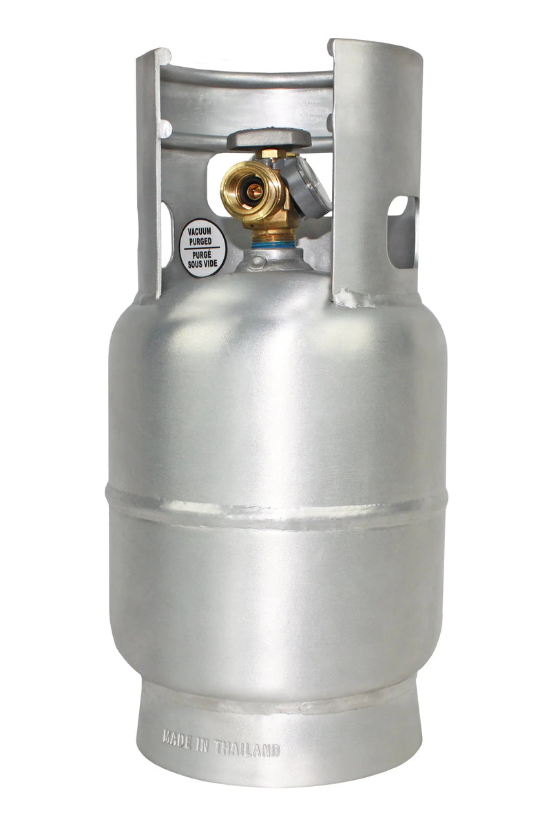 Flame King Lightweight 5lb Aluminum Propane Tank LP Cylinder with OPD & Gauge by Flame King Products