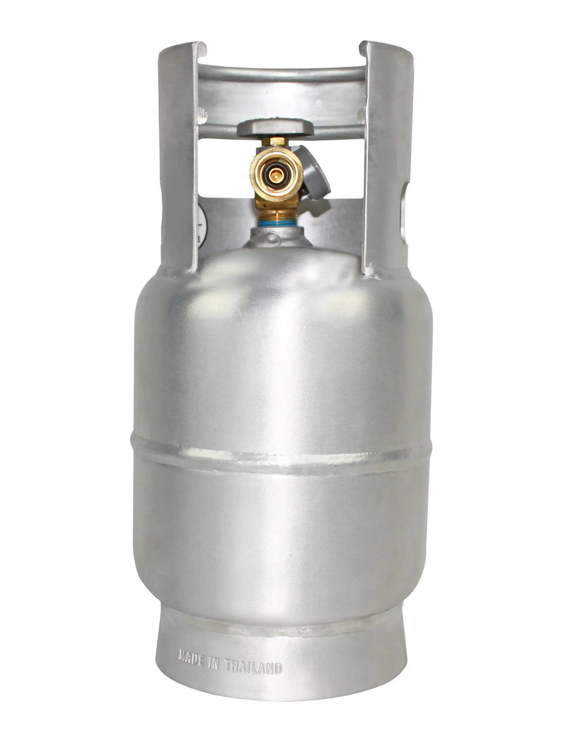 Flame King Lightweight 5lb Aluminum Propane Tank LP Cylinder with OPD & Gauge by Flame King Products