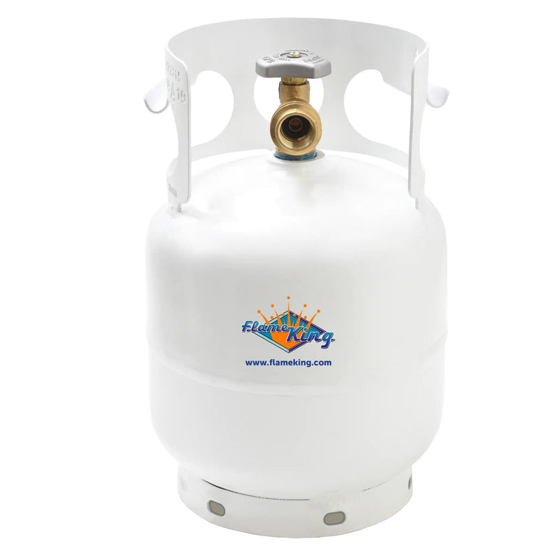 Flame King 5lb Propane Tank LP Cylinder with OPD by Flame King Products