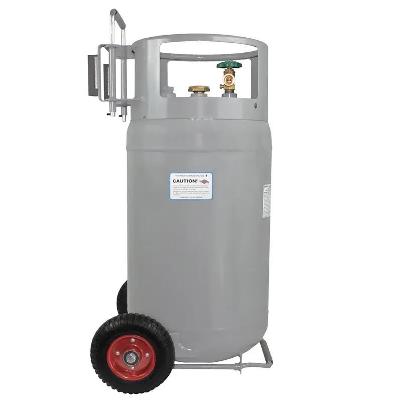 Flame King 60lb Horizontal & Vertical Propane Cylinder Gauge POL & Wheels by Flame King Products