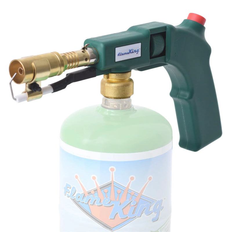 Flame King High Intensity Propane Cooking Searing Torch with Electric Start & Comfort Handle by Flame King Products