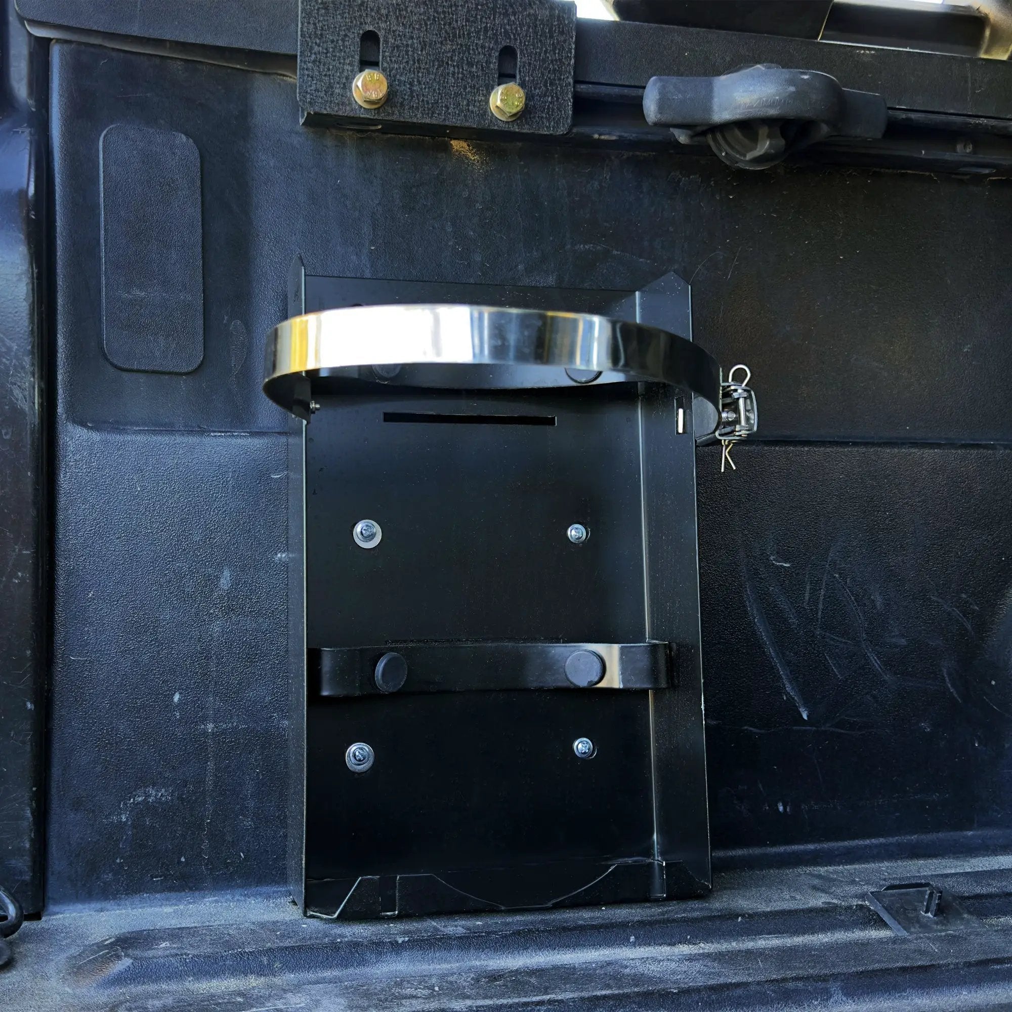 Flame King T-Racks 10lb Propane Tank Mounting Brackets Strap Campervan Overland Vehicles by Flame King Products