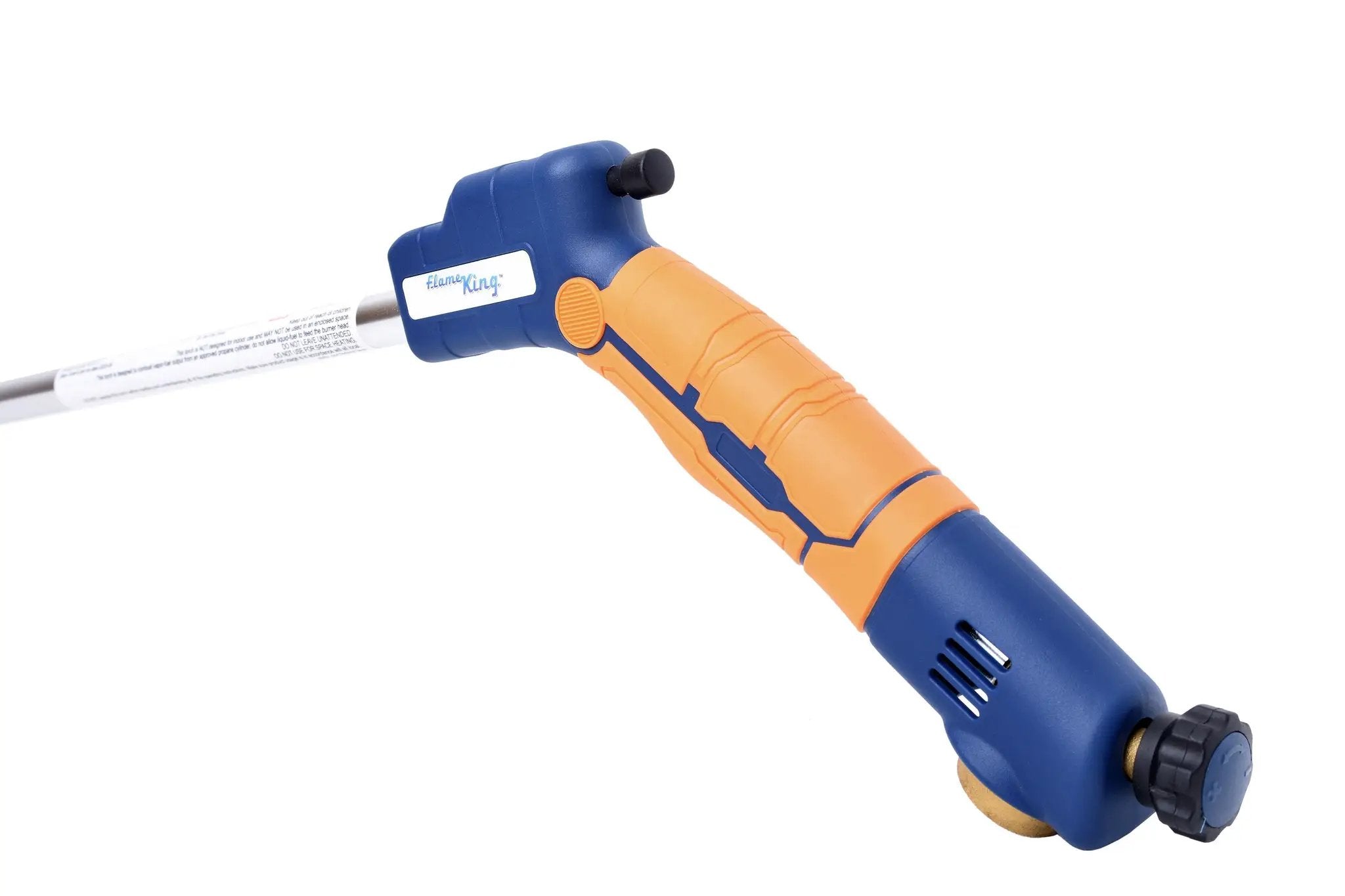 Flame King Propane Torch Wide Flame Weed Burner with Integrated Push Button Igniter by Flame King Products