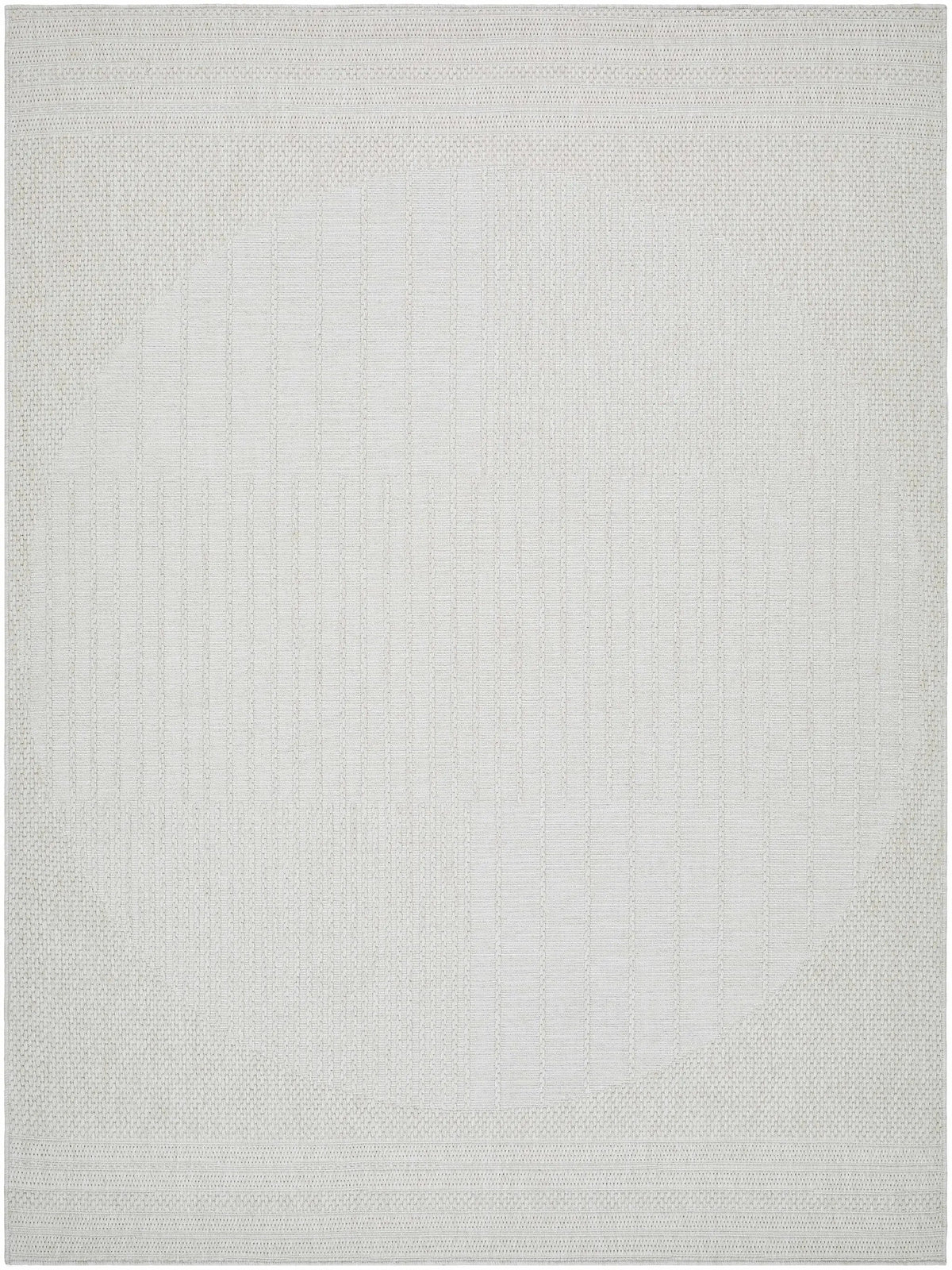 Yuley White Outdoor Area Rug