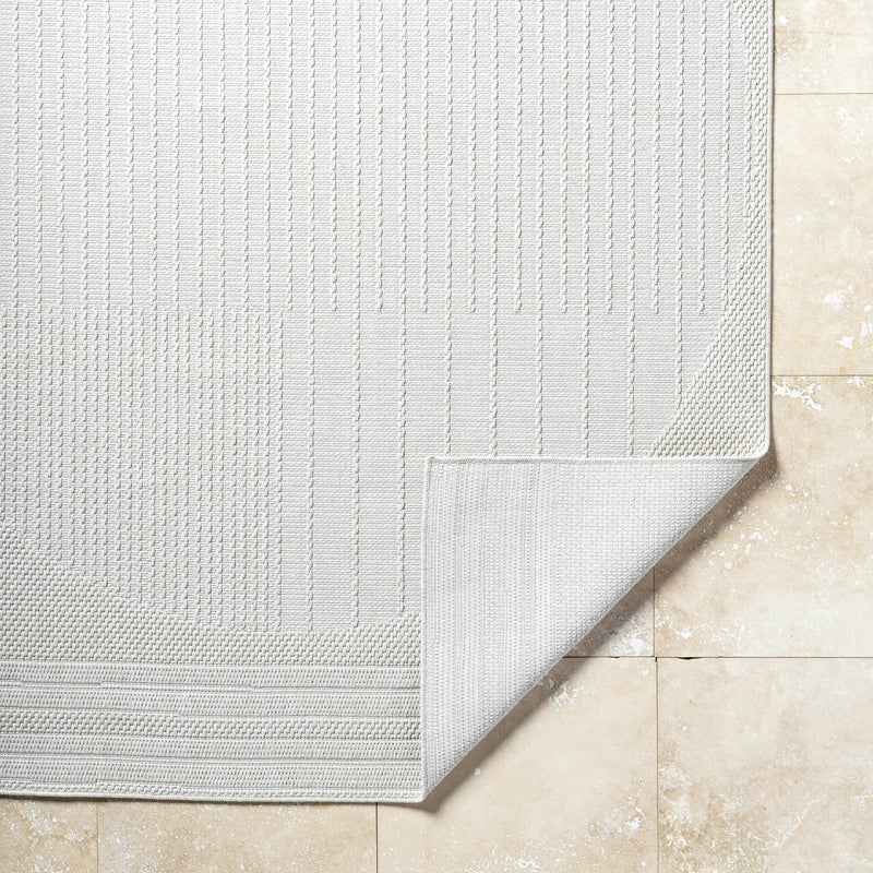 Yuley White Outdoor Area Rug by Boutique Rugs