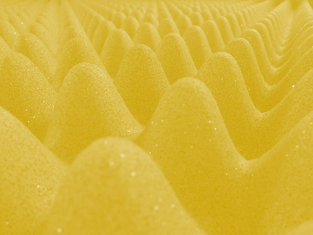 Egg Crate Acoustic Foam Panels | 12 Colors | Sound Absorbing Foam, packed in its shipping crate 24