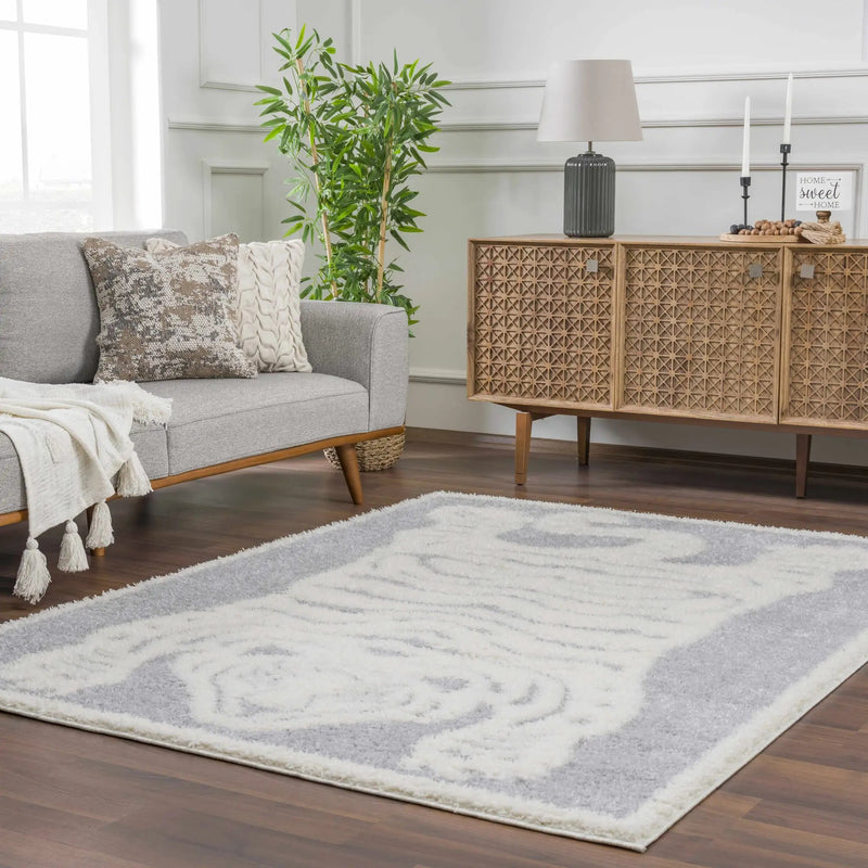 Zane Gray Tibetan Tiger Area Rug - Clearance by Boutique Rugs