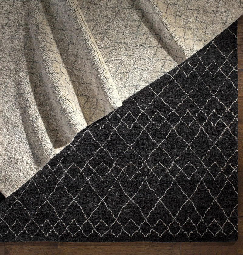 Mozon Handmade Faux Silk Area Rug - Clearance by Boutique Rugs