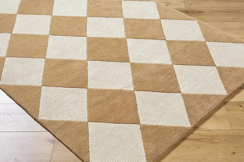 Aradia Tan Area Rug by Boutique Rugs