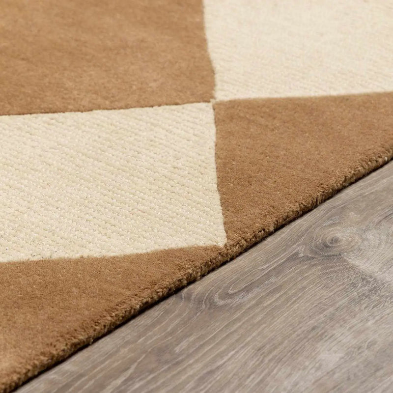 Aradia Tan Area Rug by Boutique Rugs