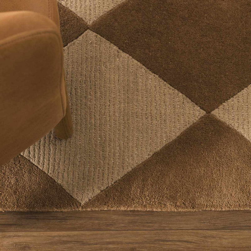 Aradia Tan Area Rug by Boutique Rugs
