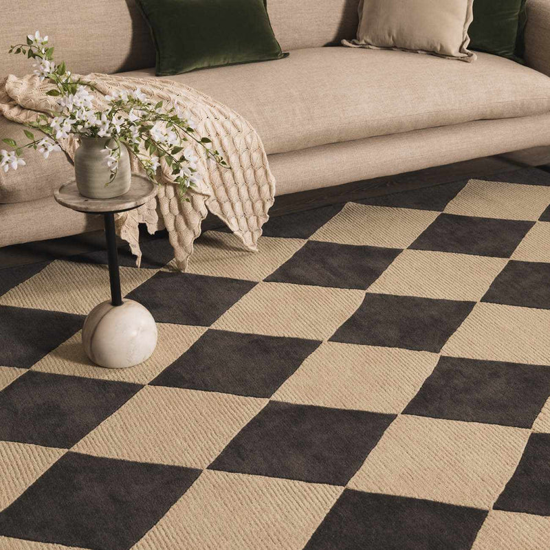 Aradia Charcoal Area Rug by Boutique Rugs