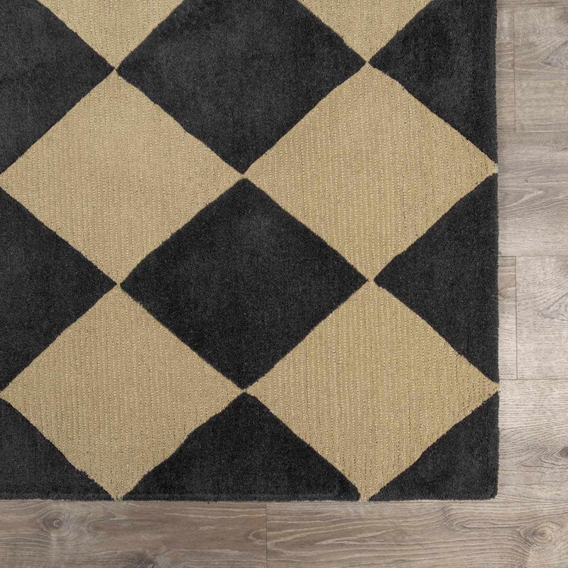 Aradia Charcoal Area Rug by Boutique Rugs