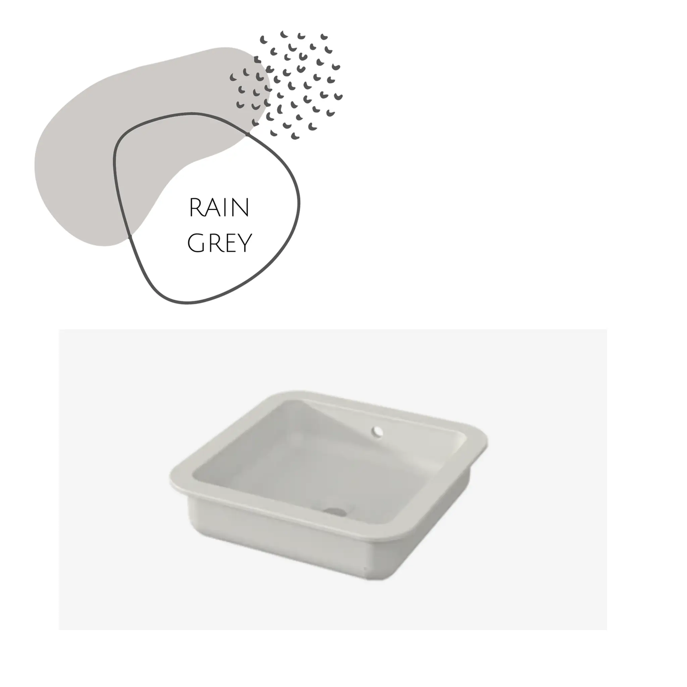 30DDALF Undermount Concrete Bathroom Sink by ZEEK