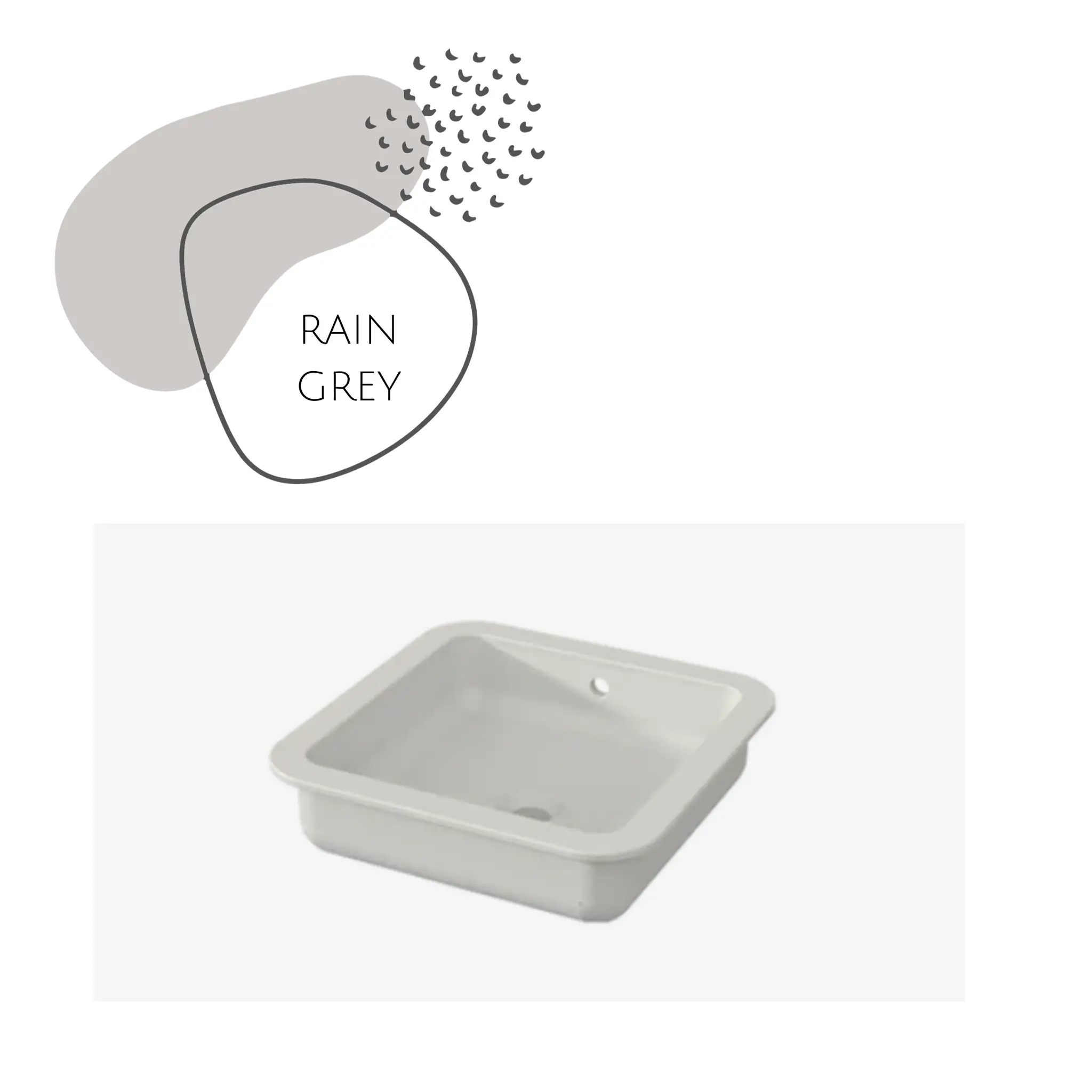 30DDALF Undermount Concrete Bathroom Sink by ZEEK