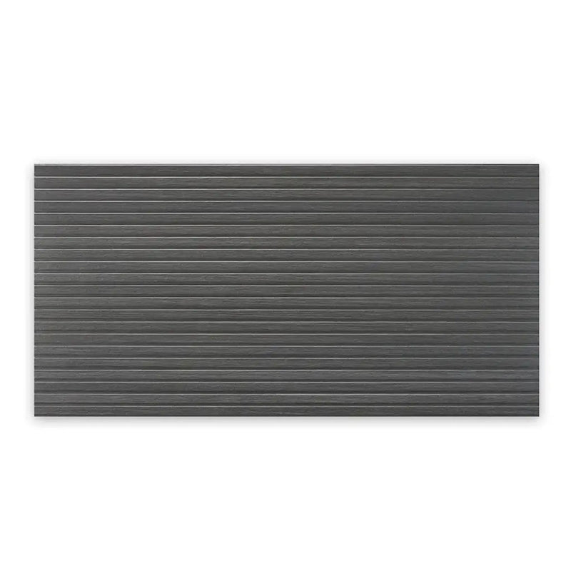 Charcoal Black 24x48 Matte Porcelain Large Format Tile (2 pack, 15.5 sq ft/case) by Apollo Tile