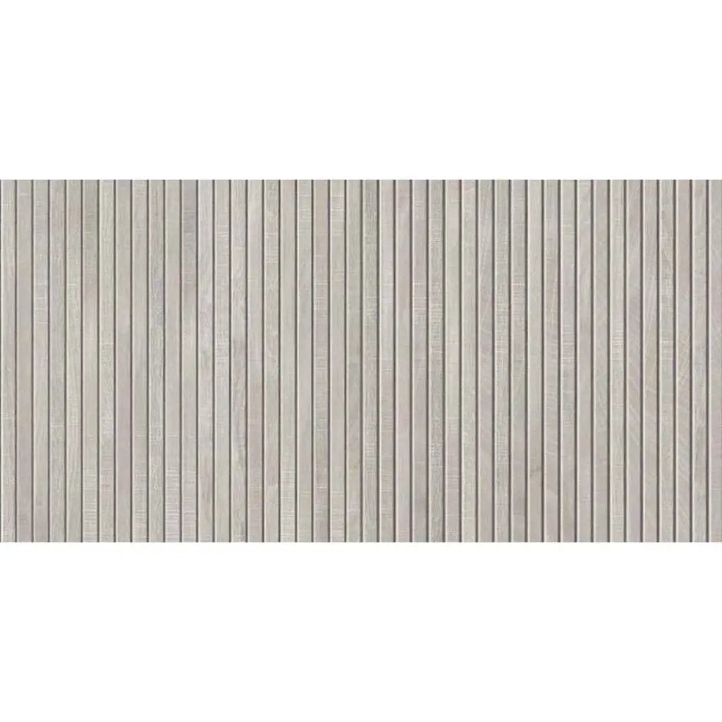 Gray 24x48 Matte Porcelain Deco Tile (2 pack,15.49 sq ft/case) by Apollo Tile
