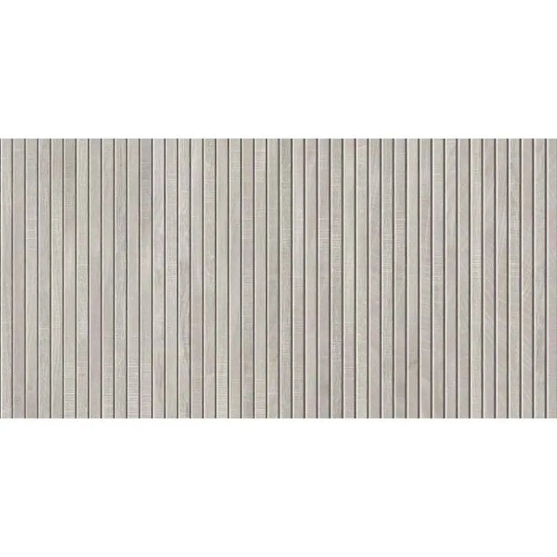 Gray 24x48 Matte Porcelain Deco Tile (2 pack,15.49 sq ft/case) by Apollo Tile