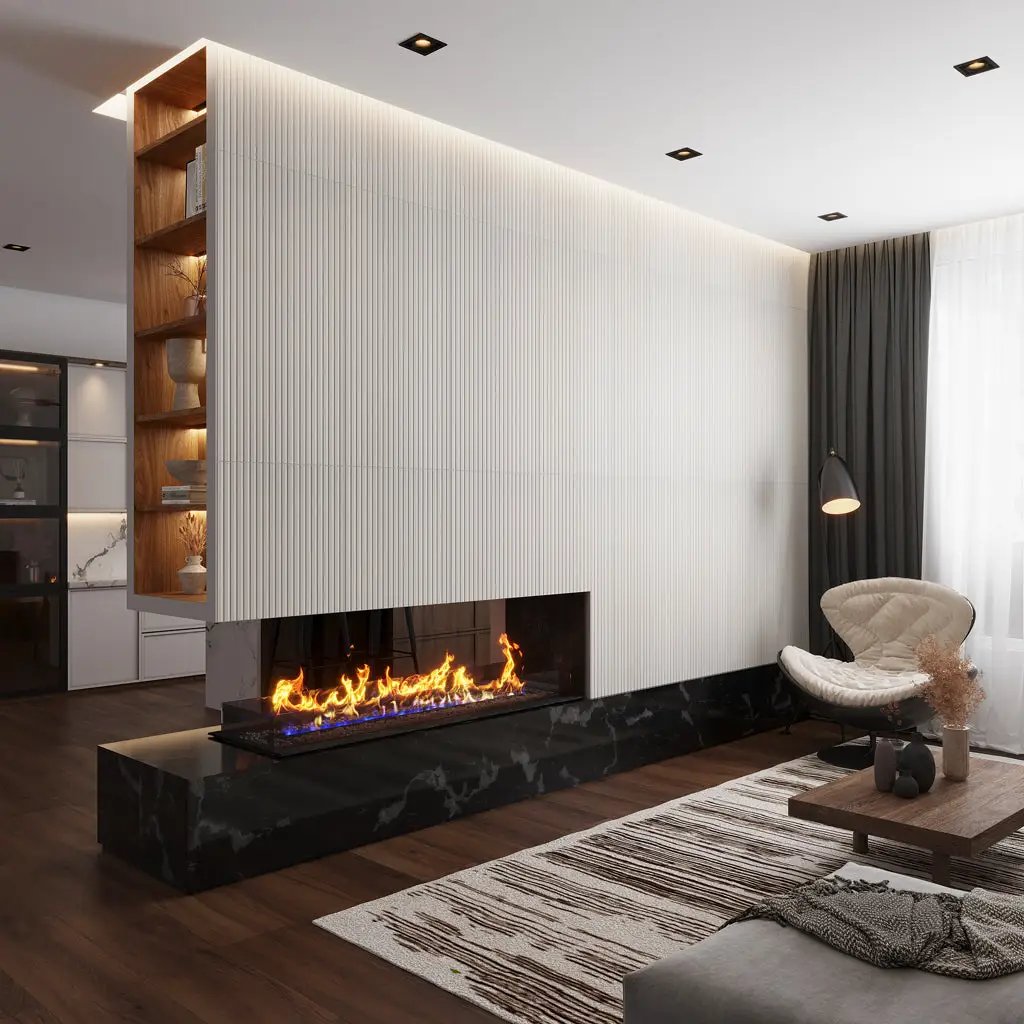Pearl White 24x48 Matte Porcelain Large Format Tile (2 pack, 15.5 sq ft/case) by Apollo Tile